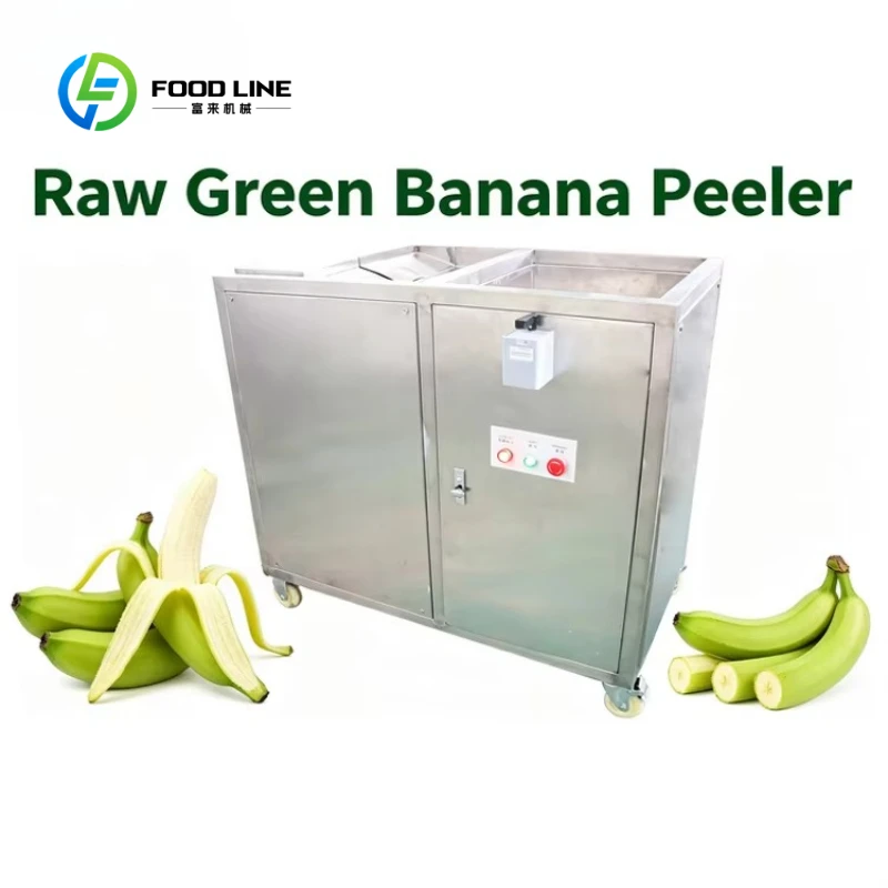 Customized Industrial Banana Peeling Machine Automatic Green Plantain Peeler Food Processing Equipment