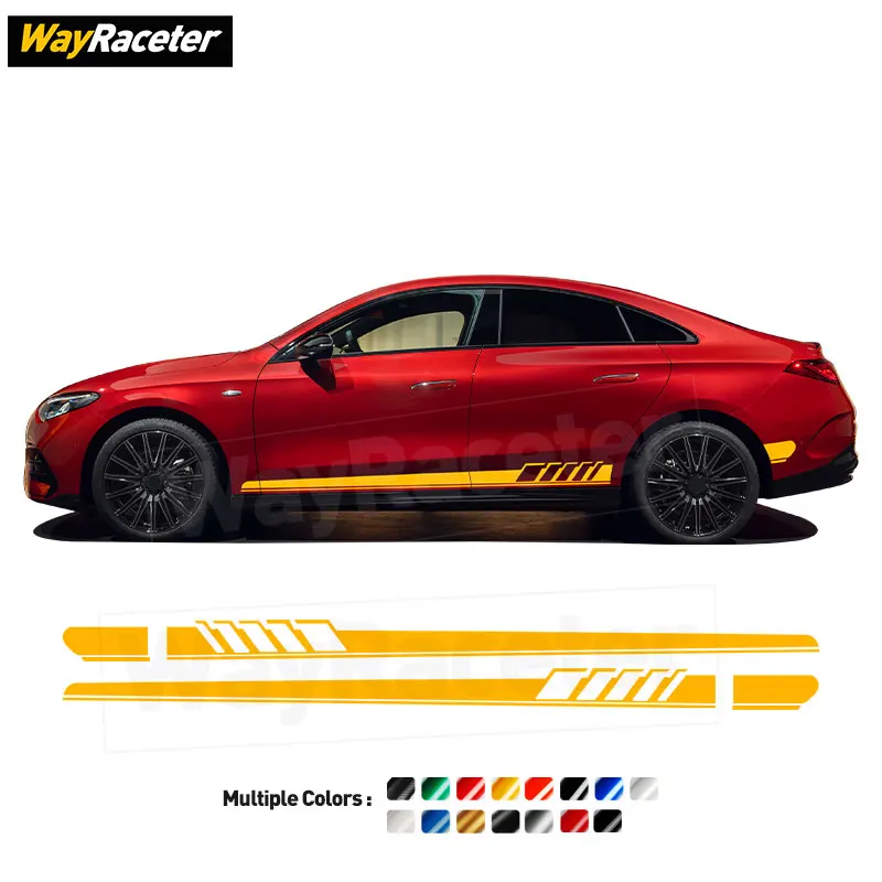 

Edition 1 Vinyl Decal Car Body Door Side Stripes Sticker For Mercedes Benz C174 2025 CLA Class AMG 2026 CLA45 Accessories