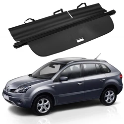 Car Interior Cargo Cover Trunk Cover Luggage Carrier Curtain Black Retractable Rear Trunk Curtain For Renault Koleos 2009-2018