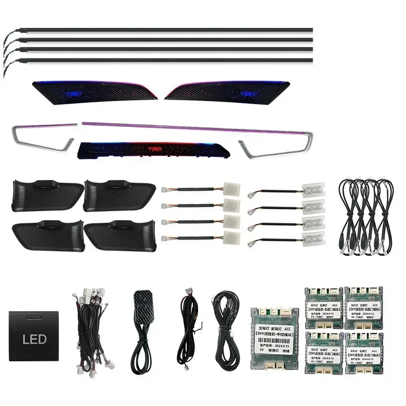 Fenlanda vehicle dynamic streamer atmosphere light for automotive interior decoration lights