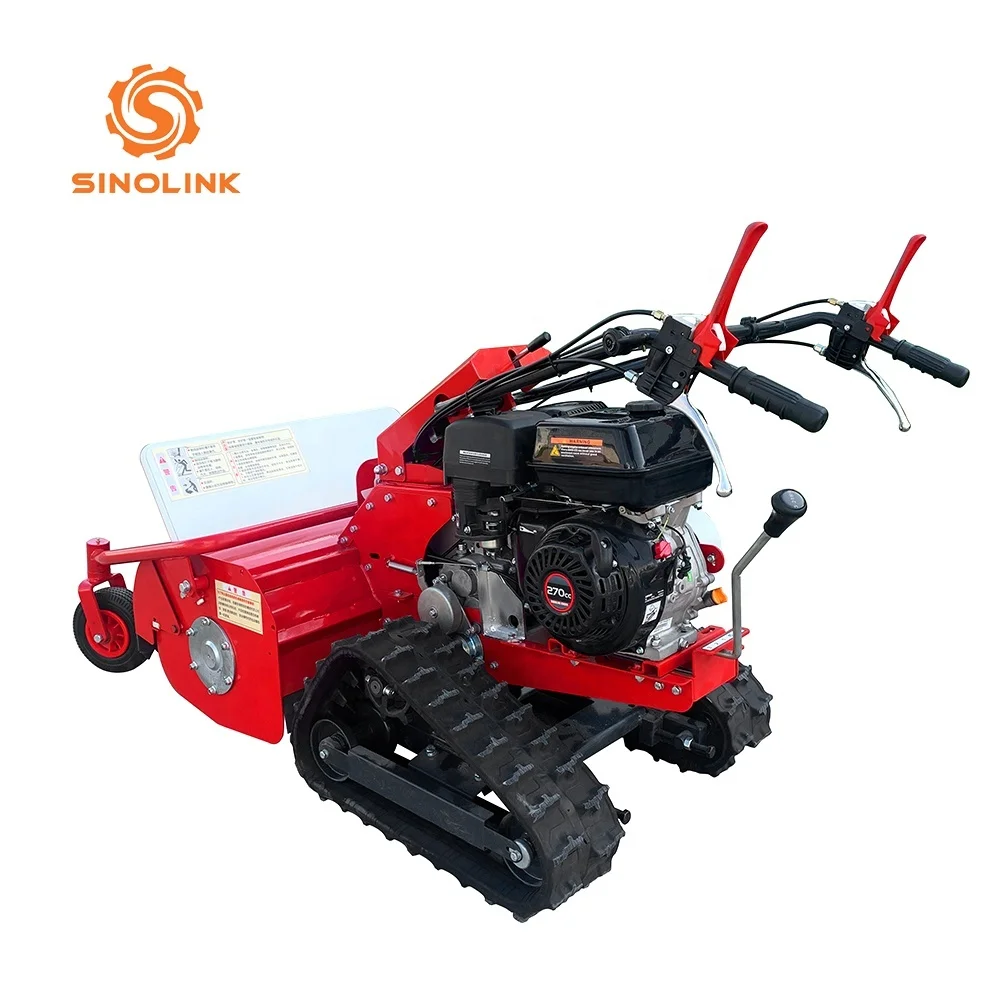 Slope Trimming Self-Propelled Wheeled Lawn Mower