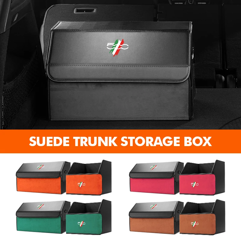 

Car Trunk Fold Organizer Bag Multifunctional Storage Pouch Box For Fiat 500 596 500X Stilo 500S 500C