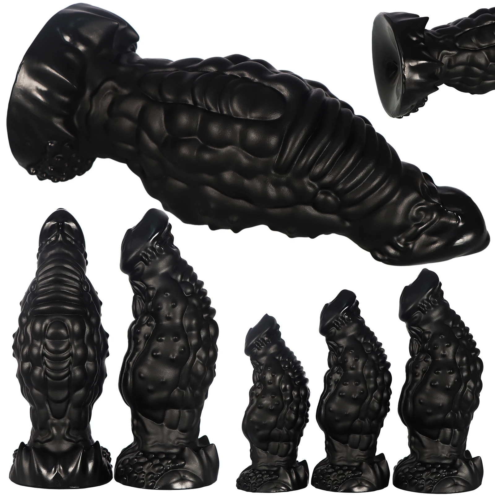 Huge Monster Anal Butt Plug Big Fantasy Butt Plug Long Big Anal Plugs Training Expander Dilator Adult Sex Toys For Women Men Ga