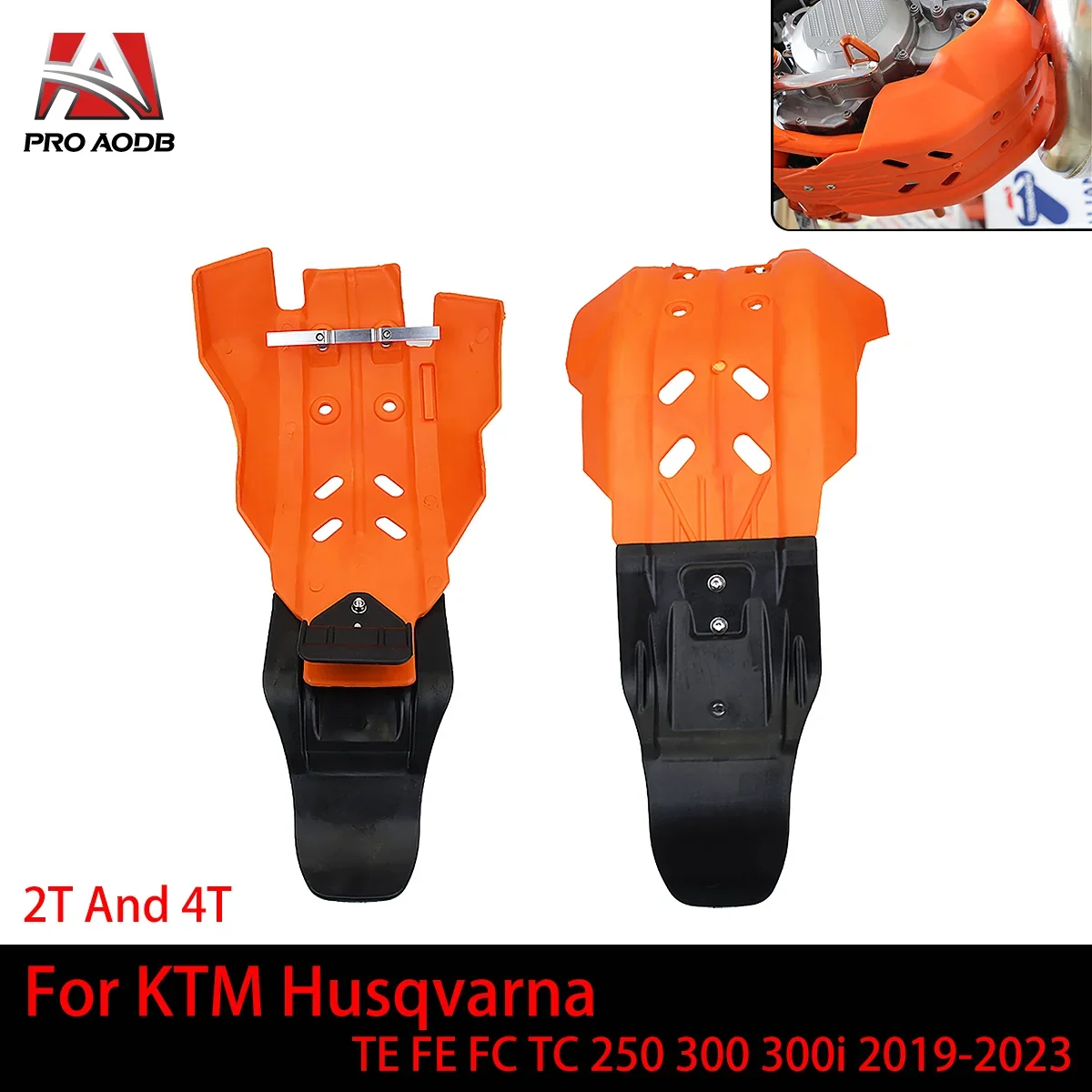 

Motorcycle Engine shield Frame Protector Cover Guard For KTM EXC XC-F SX-F XCF 250 350 For HUSQVARNA TE TC FE FC 300 2016–2023