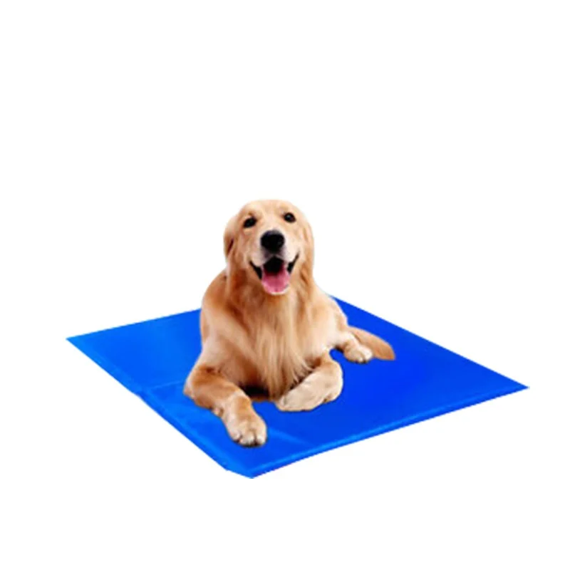 

Custom Wholesale Summer Cooling Gel Pet Seat Cushion Breathable Bite-Resistant PVC Ice Silk Mat For Dogs And Cats