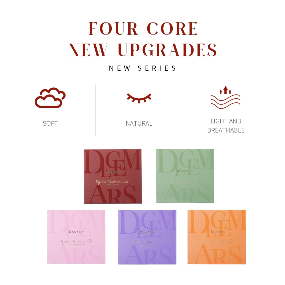 DeceMars كمية كبيرة YY 3D 4D 5D 6D صينية كبيرة الحجم لتمديد الرموش للمكياج #2