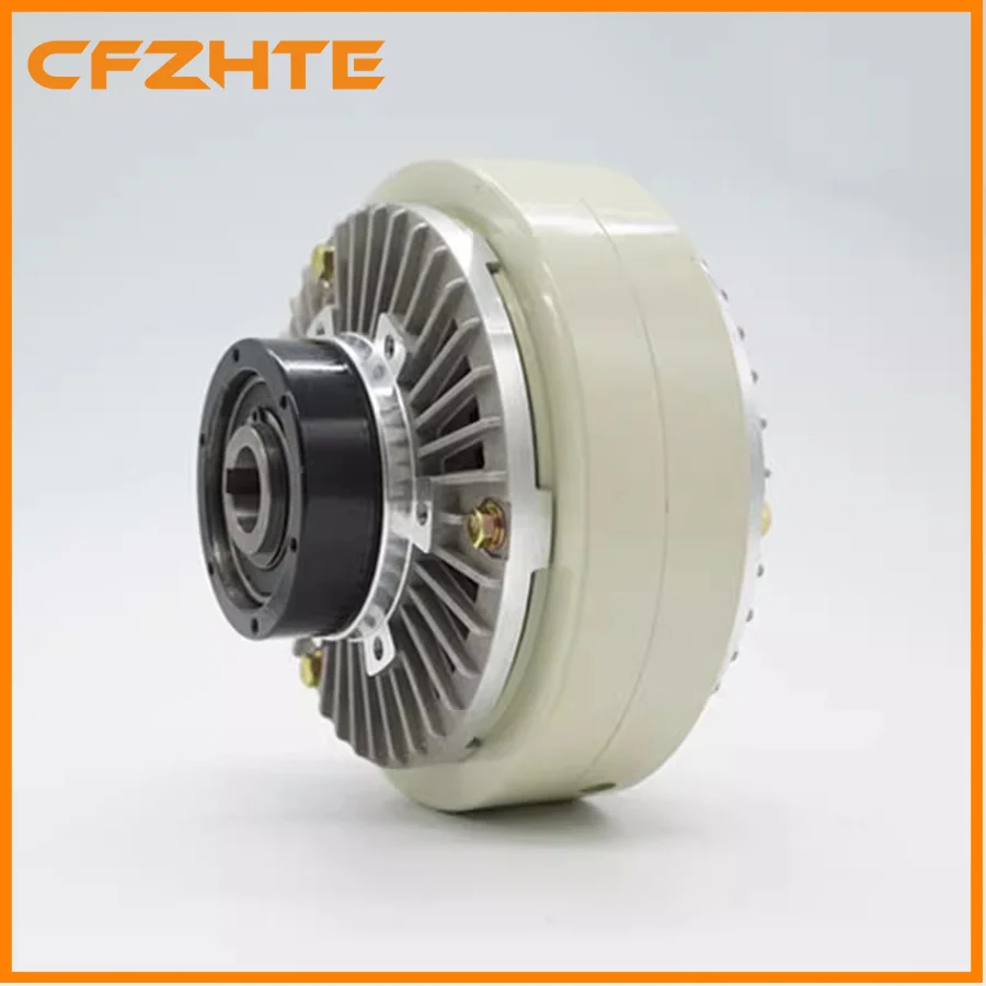 Internal Rotation Hollow Shaft Magnetic Powder Clutch Tension Controller Hollow Shaft Hole Electromagnetic Powder Brake Hole 24V