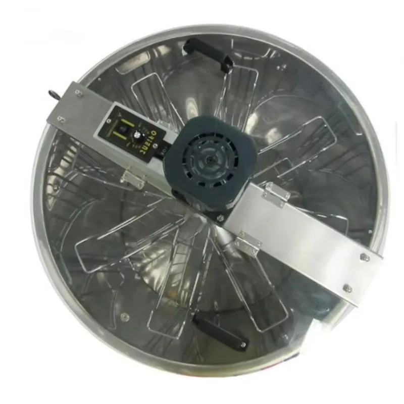 Novo extrator de mel elétrico de aço inoxidável para abelha fazenda 1 ano de garantia motor vertical 8 quadros extrator de mel