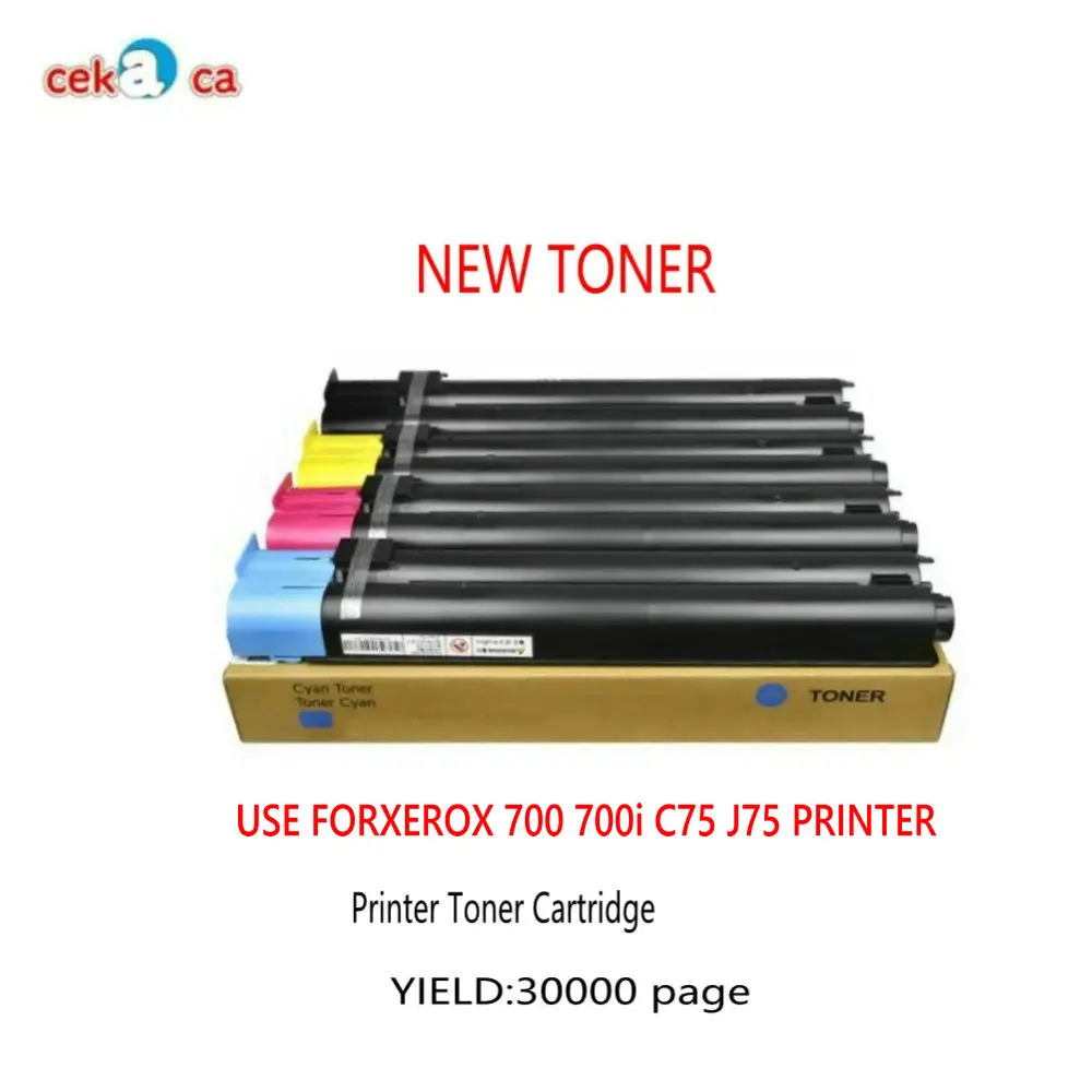 

Совместимый картридж с тонером для Xerox C700 DC 700i 700 Digital Color DC700 Color C75 J75, пресс-картридж Prensa Fra