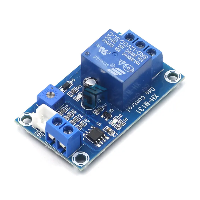 XH-M131 DC 5V 12V 24V 10A Light Control Switch Photoresistor Relay Module Detection Sensor brightness Automatic Control Module