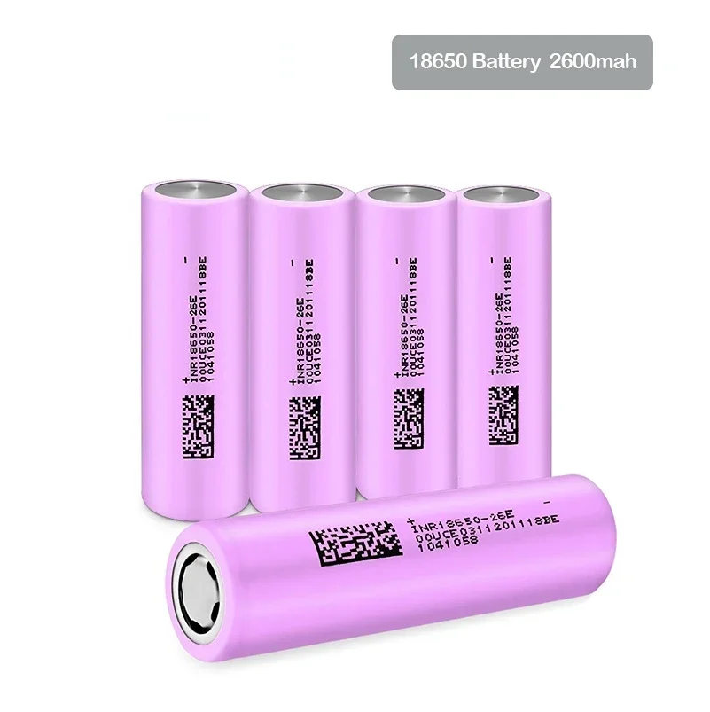 18650 3.7V 2600mah battery 100% Original Rechargeable Lithium-ion Battery Suitable For Flashlight Electric Bicycle Laser Pointer