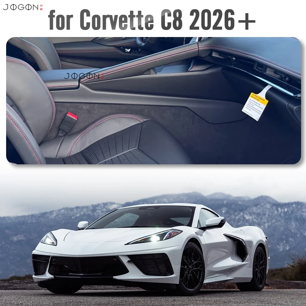 For Chevrolet Corvette C8  Stingray Z06 Z07 ZR1 ZR1X E-Ray Coupe Convertible HTC 2026 Carbon Center Console Shifter Side Panel