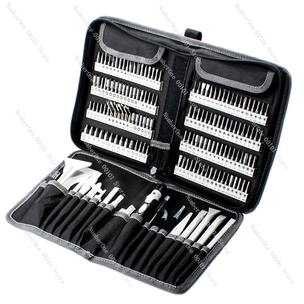 10set Mobile Phone Dismantling Clock Maintenance 180 In 1 Screwdriver Tool Multipurpose S2 Steel Screwdriver Set