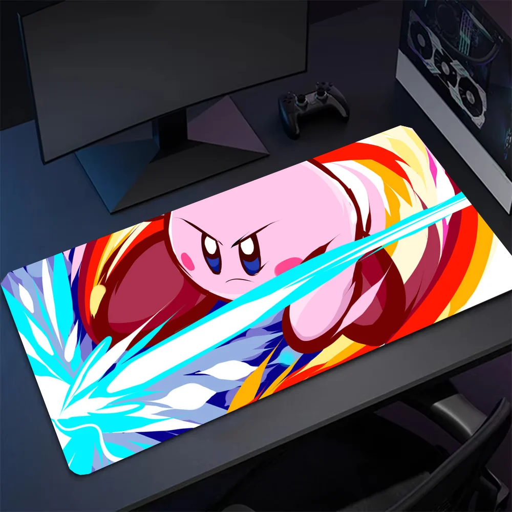 

Anime-k-Kirby Mousepad Mouse Mat Desk Mat With Pad Gaming Accessories Prime Gaming XXL Keyboard Pad Padding Mat