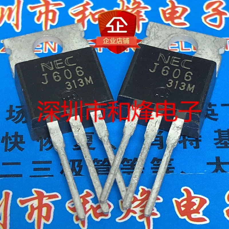 5PCS-10PCS J606 2SJ606  TO-220 -60V -83A   Original On Stock Quick shipping