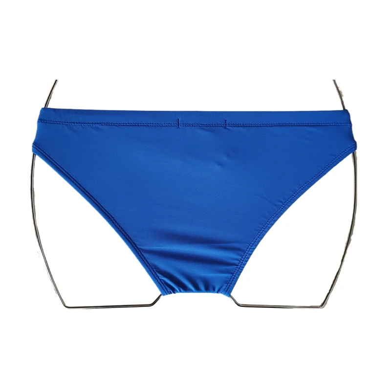 Private Customized BOYTHOR A New Brand Men\'s Duit Low Waist Dwimming Trunks Sexy Bikini Pure Color Plus-size Boutique Dpandex
