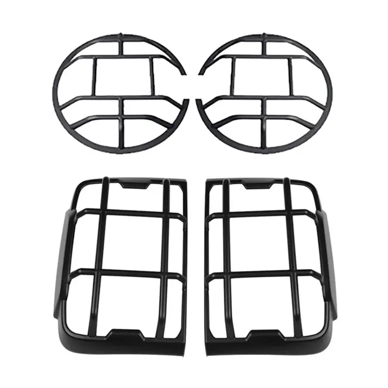

M45K-For GWM Great Wall Tank 300 2021-2024 Headlight Cover+ Tailight Cover Kit Rear Brake Light Trim Frame Car Accessories