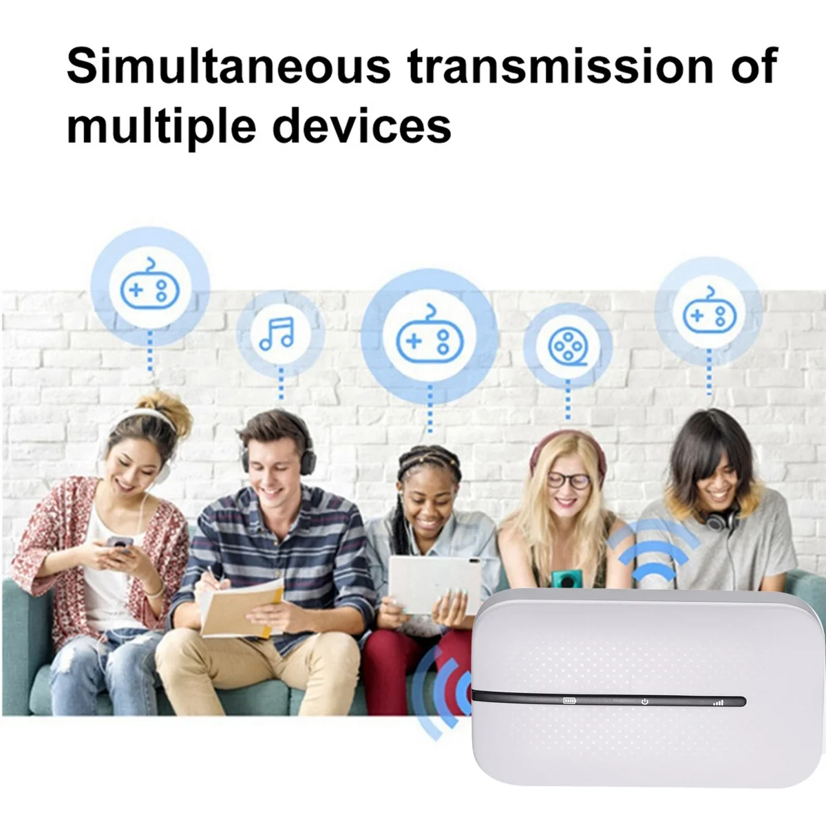 4G MiFi WiFi Router 150Mbps WiFi Modem Car Mobile Wifi Wireless Hotspot Wireless MiFi with Sim Card Slot