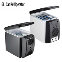 Mini refrigerador compacto portátil de 6L, refrigerador para coche de 12V, congelador para acampar, viajar, caja fría eléctrica, refrigerador de verano al aire libre Amagi