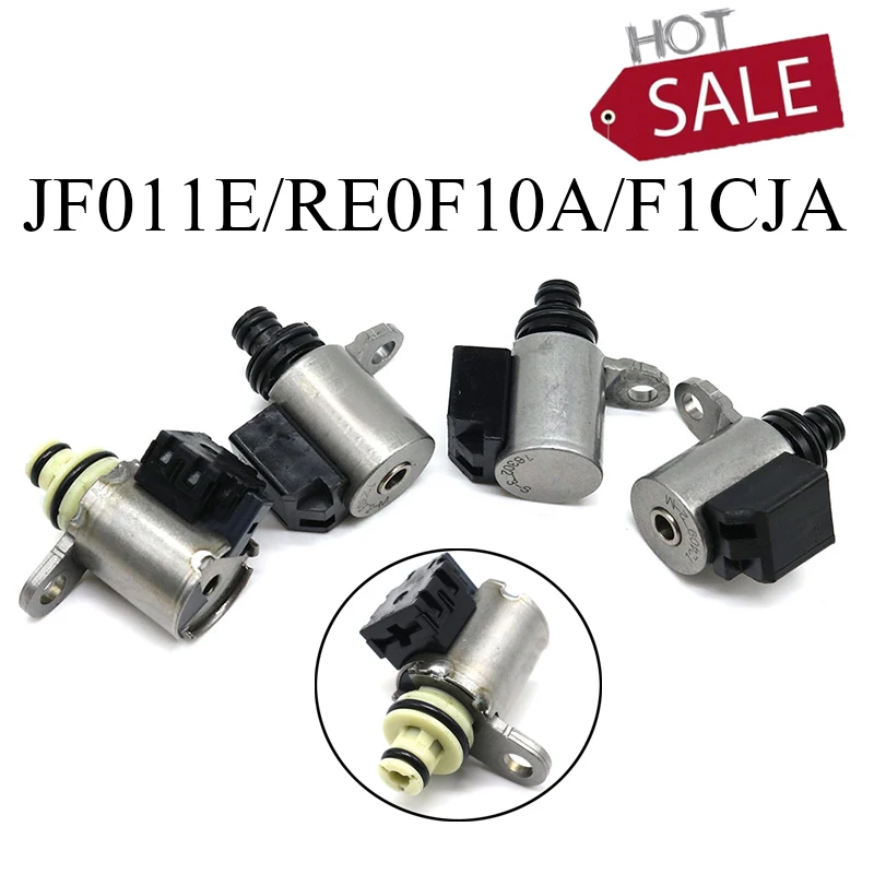 

4PCS/Lot JF011E RE0F10A F1CJA CVT Transmission Solenoid For Dodge Caliber For Nissan Altima Rogue Sentra Gearbox