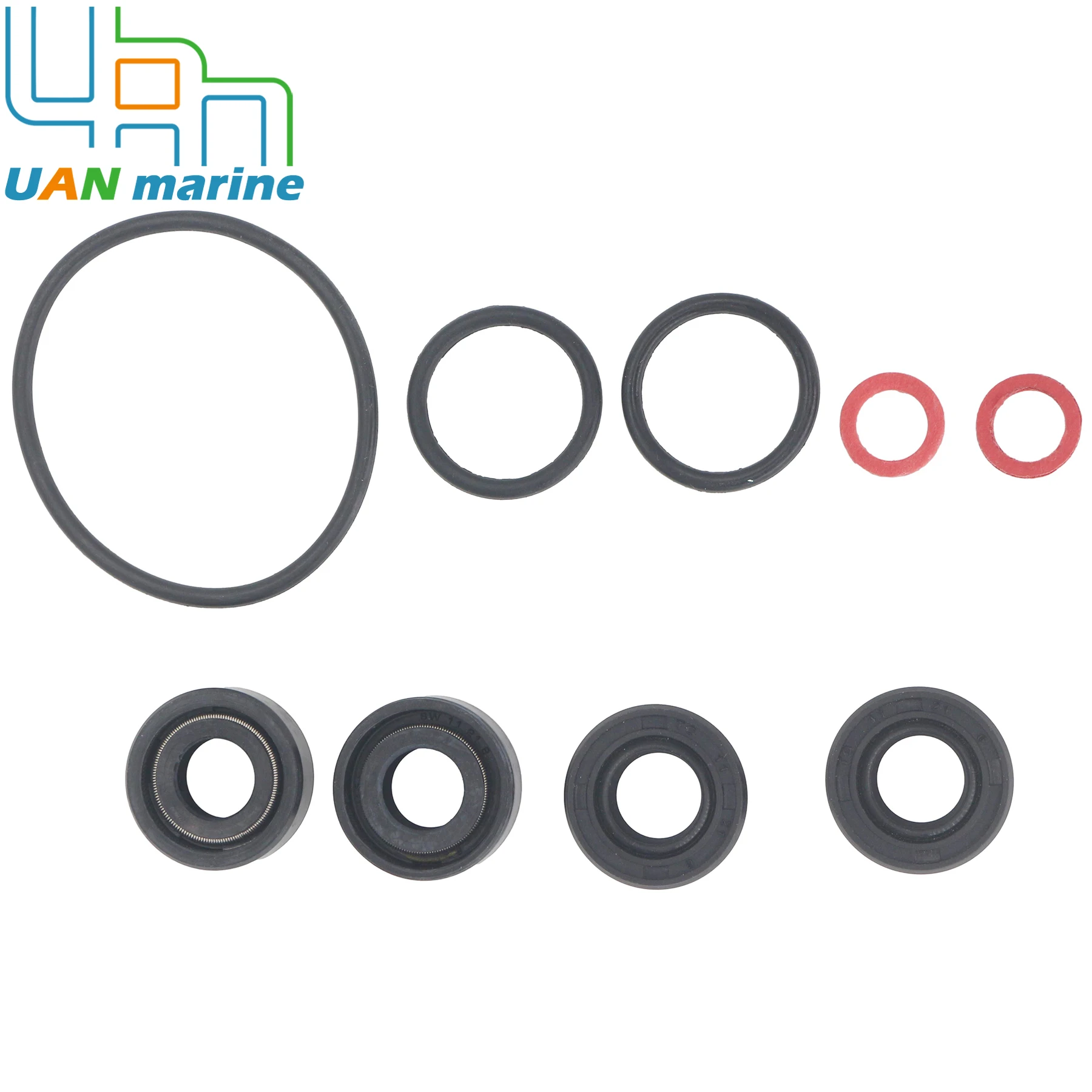6A1-W0001-23 Gearcase Lower Unit Seal Kit Fits for Yamaha 2HP 1989-2002 Marine Outboard Motor Replace 813500M 6GD-W0001-20 view 4
