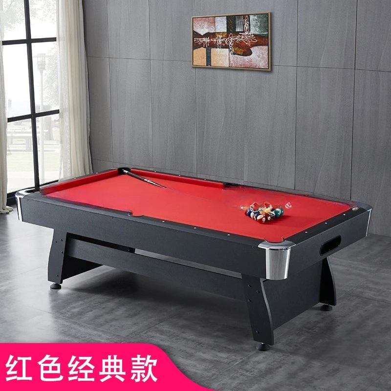 

8Ft Automatic Return Standard Adult American Billiard Table Indoor Household Black Eight Marble
