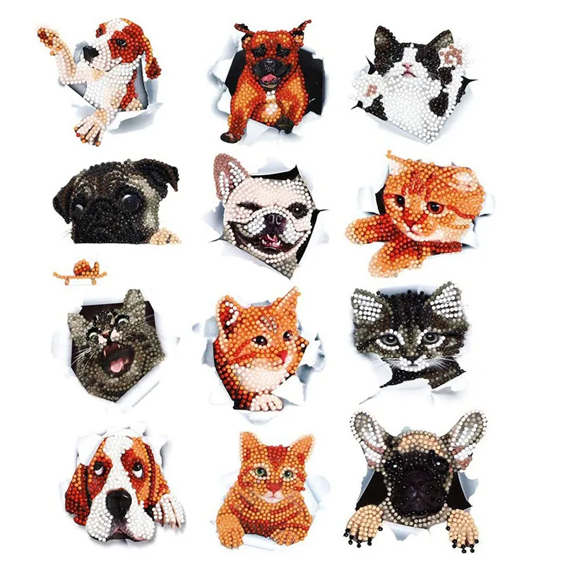 Diy Dog Cat Diamond…