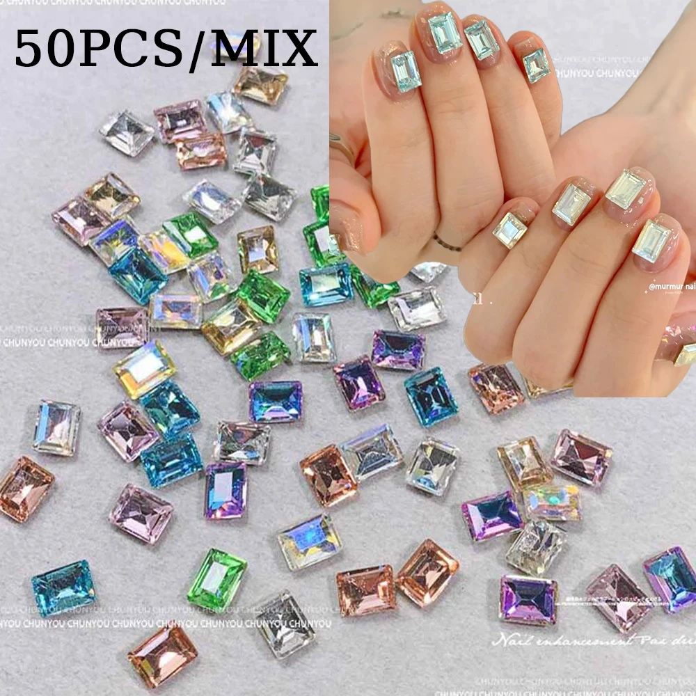 50Pcs K9 Sugar Cube… - image
