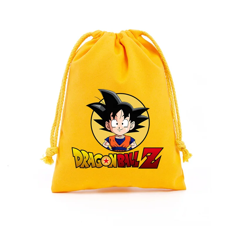 

Dragon Ball Drawstring Gift Bag Man Portable Storage Organize Bag Boy Candy Pocket Fabric Draw Pouch Toiletry Bag Birthday Gift