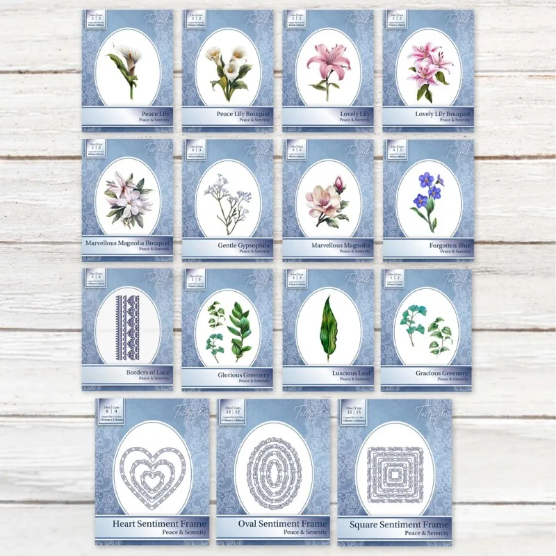 Bordes de flores de encaje, Gypsophila olvidada, corazón, hoja de lirio, troqueles de corte de Metal, sellos, álbum de recortes, decoración para diario, relieve