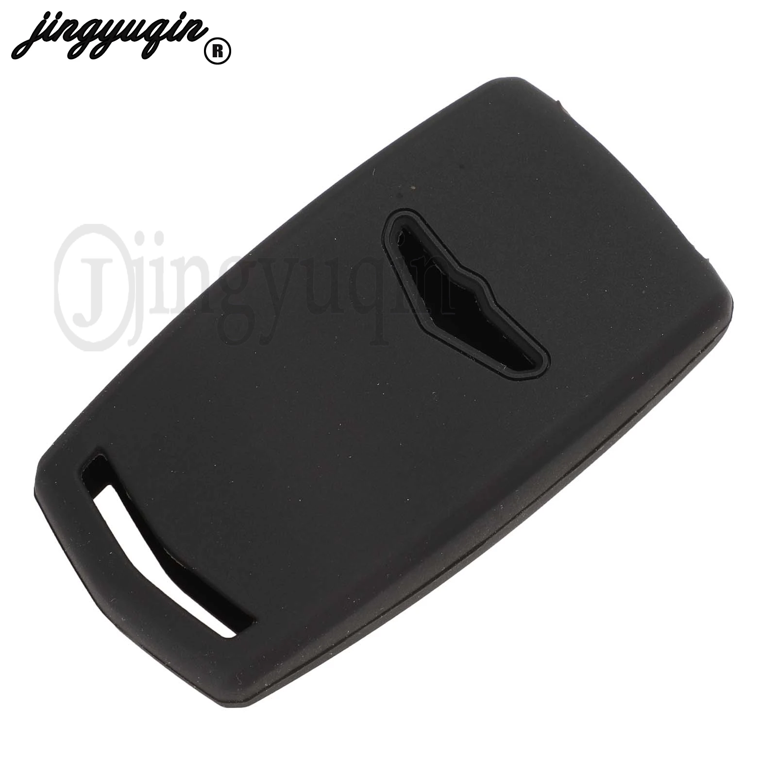 Silicone car key case cover bag protector holder pocket shell for Hyundai Genesis G90 G80 4 button key fob car accessories