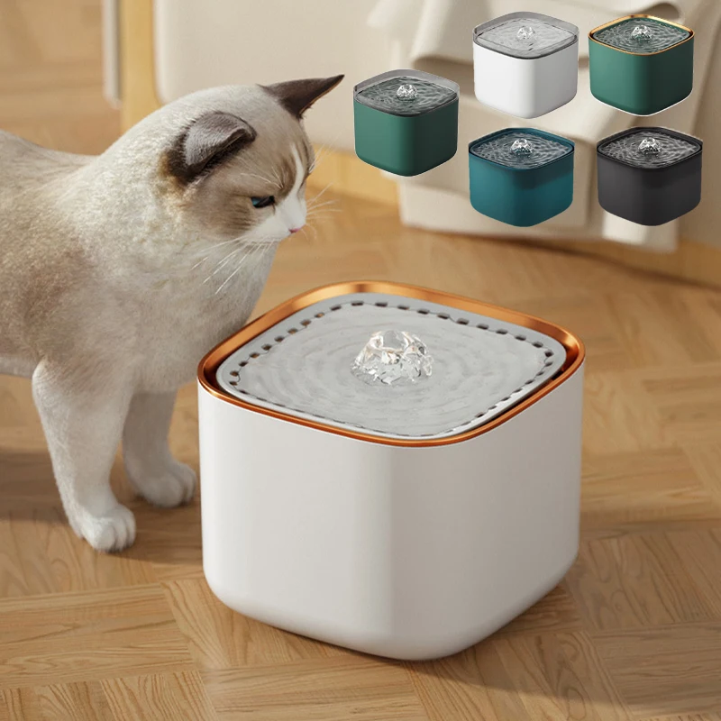 

3L Powered Pet Water Fountain, Automatic Circulation, Easy Clean Design for Cats & Small Pets, No Battery Required/cat Fountain