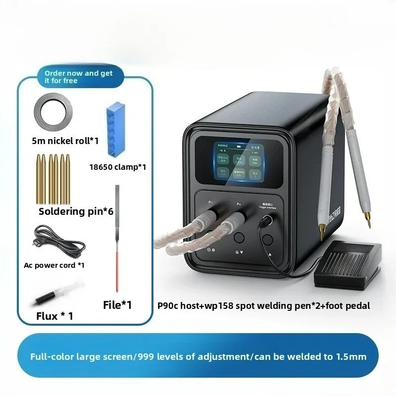 AWITHZ P90C P120D High Power 69200W  Spot Welder Model 6590A Supercapacitor for DIY 18650 Lithium Cell Spot Weld