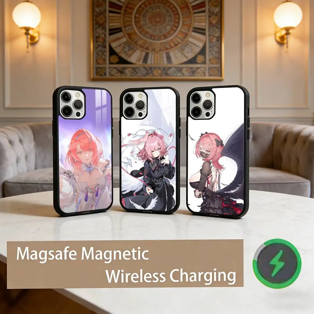 Zenless Zone Zero Remielle Dan   Phone Case For iPhone17,16,15,14,13,12,11 Plus,Pro Max Magnetic For Magsafe Wireless Charging