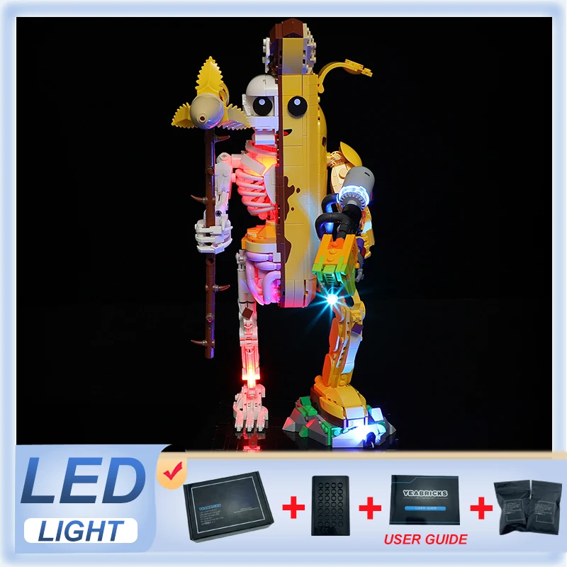 DIY LED Light Kit For LEGO 77072 Peely Bone  (Only LED Light,Without Blocks Model)