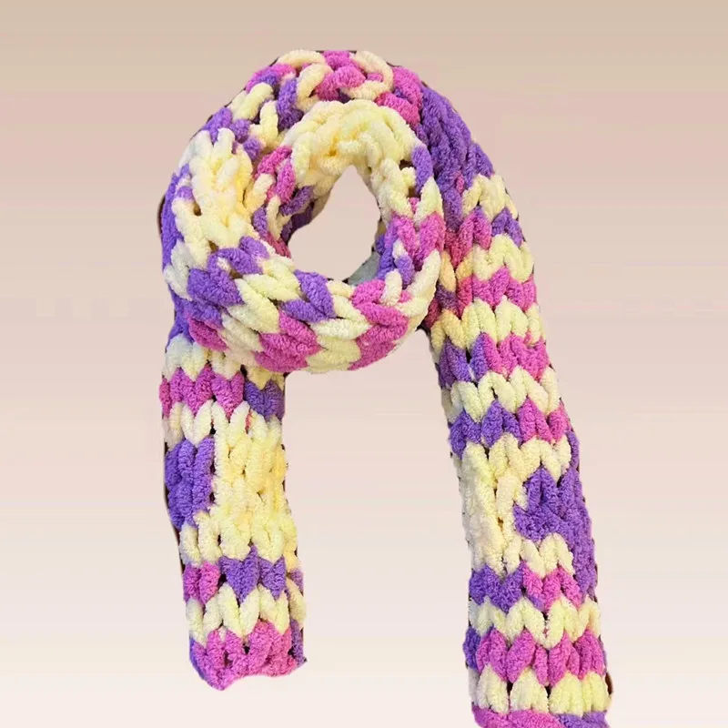 100g/Roll Finger Loop Yarn Thr - Woven Scarf Blanket 评论和价格