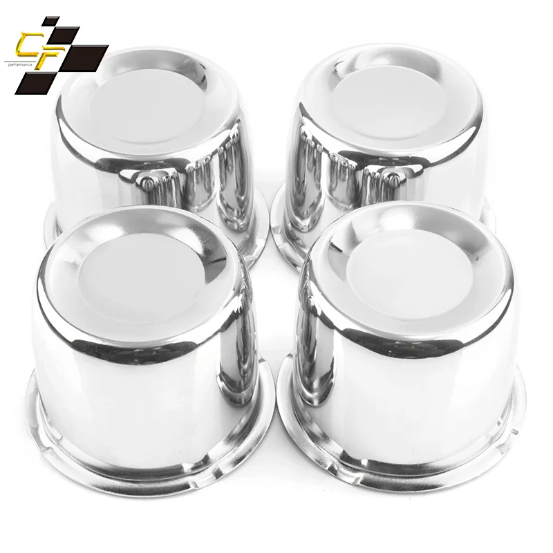 

CFPerformance 2pcs/4pcs 85mm(3.35") PUSH-THRU HUB CENTER CAP For Travel Trailer Camper RV Push Through Center Caps 3.35" Carbon