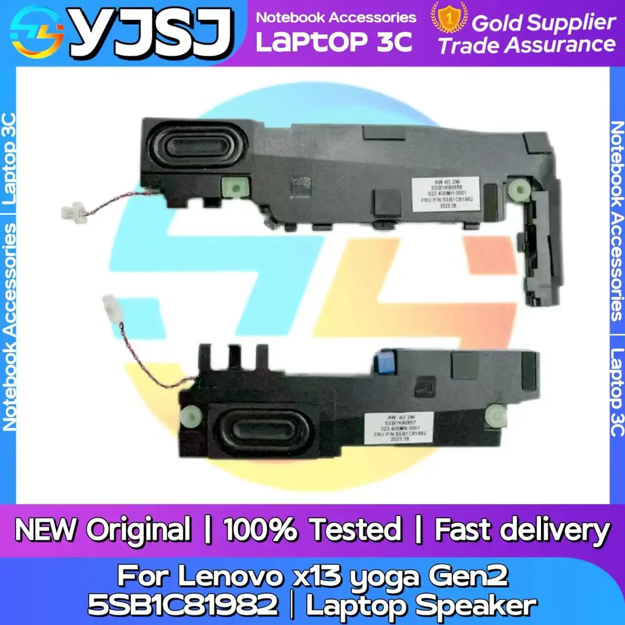 

Новый оригинальный ноутбук аудиодинамик для Lenovo x13 Yoga Gen2 встроенный динамик звуковой сигнал 5SB1C81982
