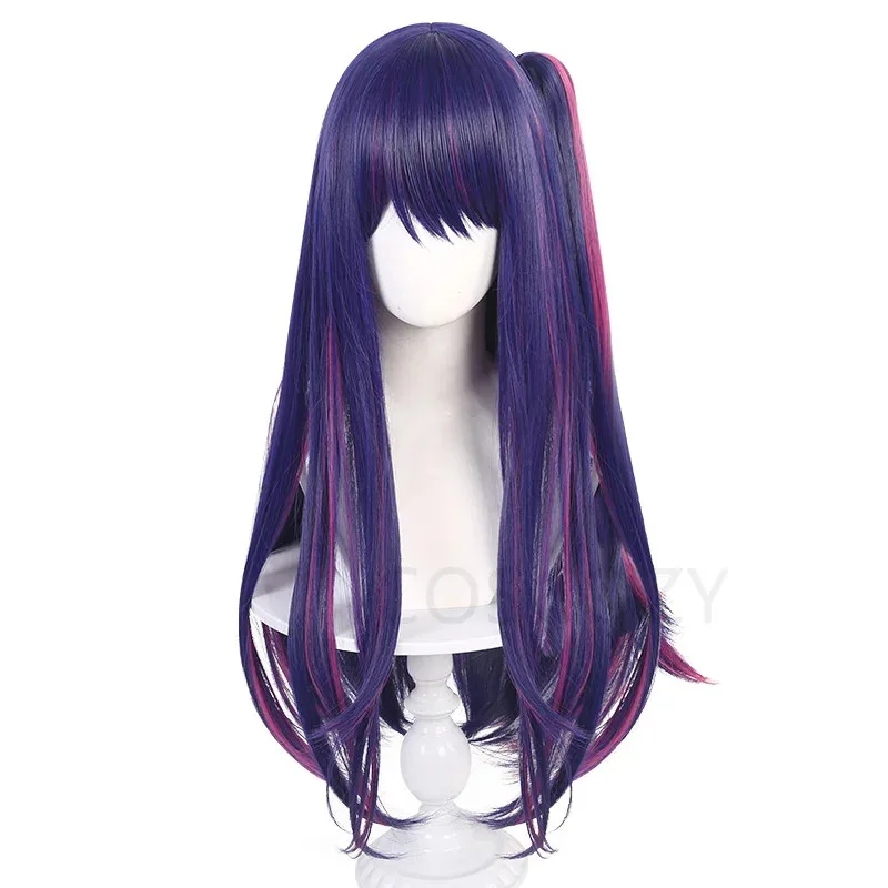 2025 New Ai Costume Oshi No Ko Cosplay Gradient Pink Dress Anime Hoshino Ai Party Event Role Play Wig Cos Co