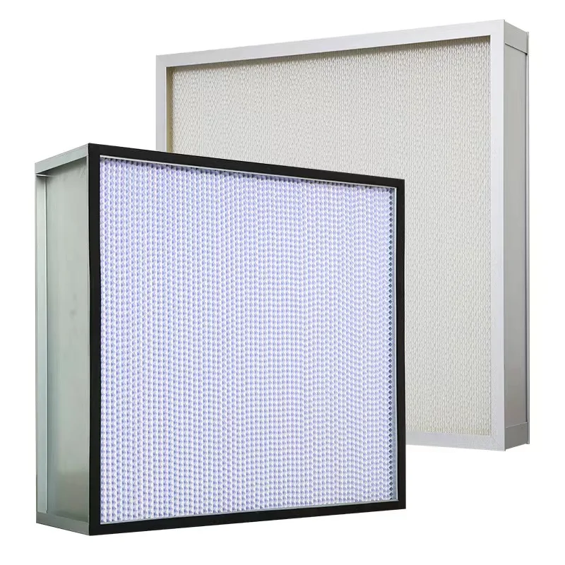 Aoris Iso Certified H14 Ffu Hepa Filter With Aluminum Frame New Folded Panel Bo…
