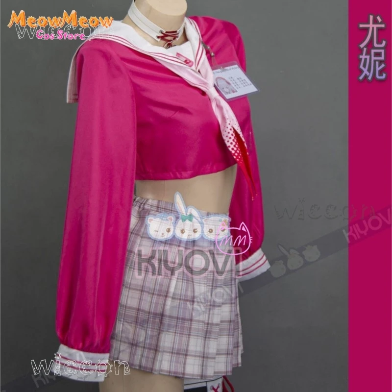 

Anime cosplay déguisement Godss OfVctory Yuni JK Style School Uniform Cosplay Costume Full Set Anime Game Roleplay