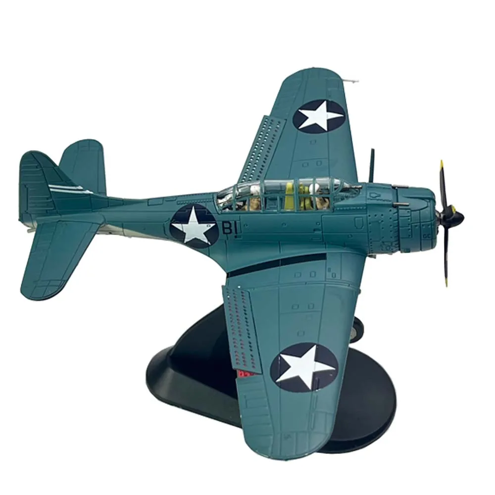 

1:72 1/72 Scale WWII SBD Midway Dauntless Dive Bomber Battle Finished Diecast Metal Plane Aircraft Military Model Gift Toy