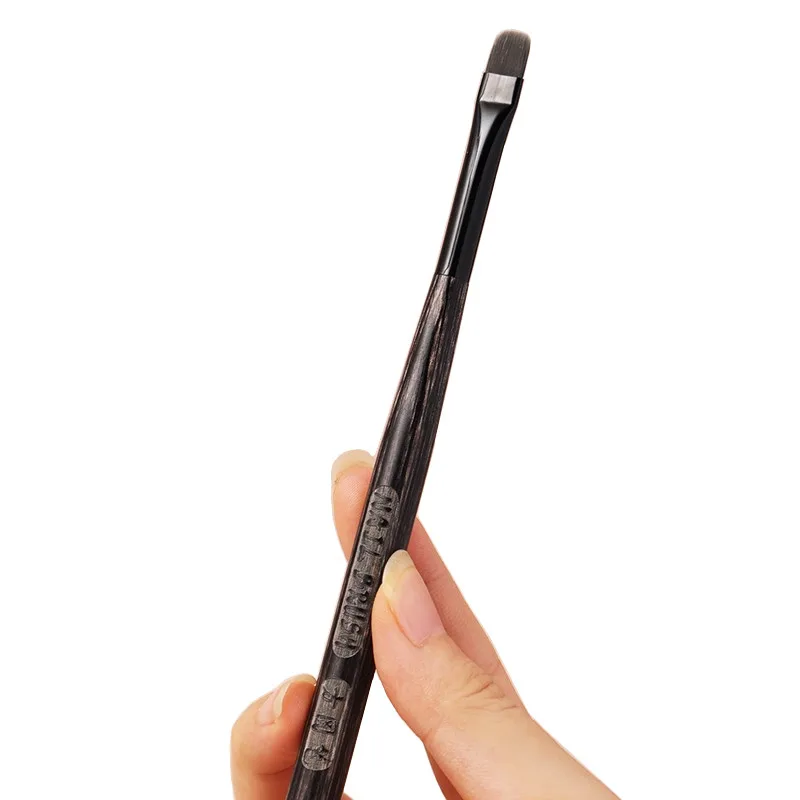 1/12 قطعة خشب الصندل الثلاثي مسمار رسم فرش لخطوط مانيكير اللوحة التدرج UV هلام تمديد منشئ قلم رسم #2