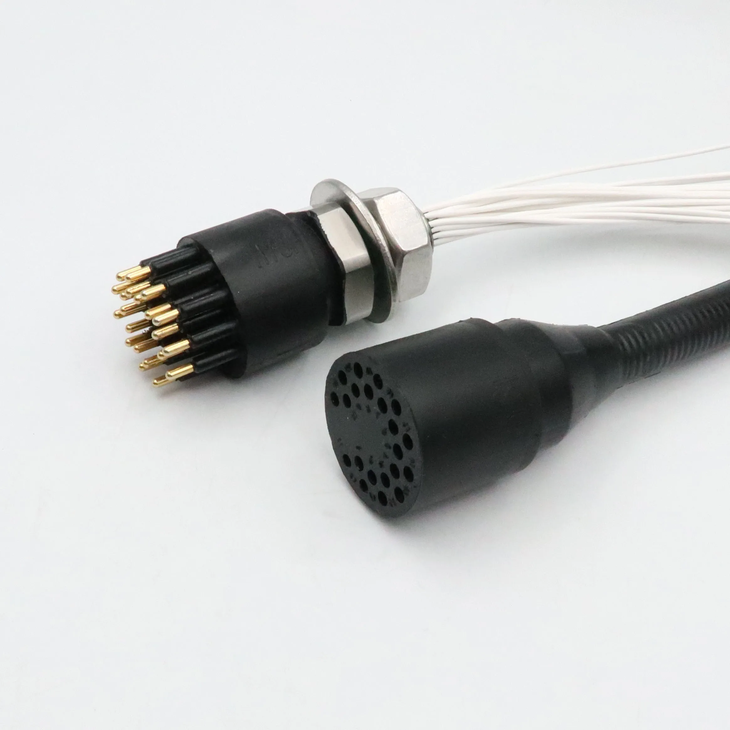 

Waterproof Connector Micro 21-core Male and Female Cable, Waterproof up to 7000 Meters, With Sufficient Supply