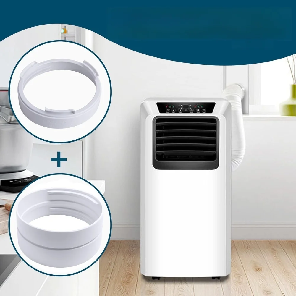 5.9 Inch Portable Air Conditioner Hose Connector Kit With Round Adapter For Efficient Sealing Energy Saving AC Connection