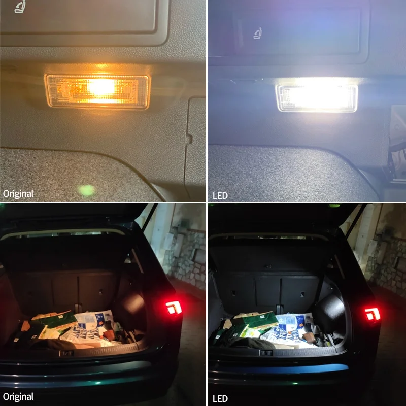1/2pc LED Trunk Light Luggage lamp for VW Passat B8 CC B6 B7