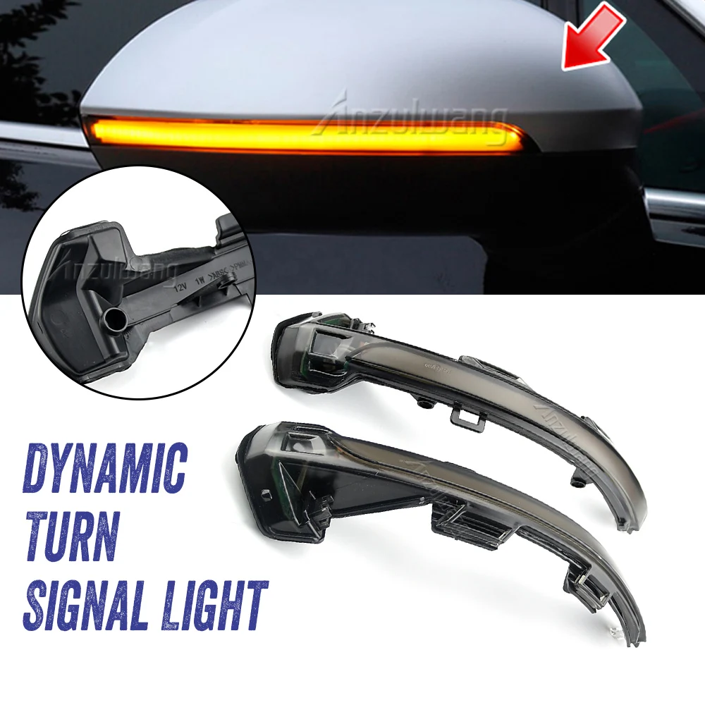 For VW Golf MK7 GTI R GTD E-Golf Touran Sequential LED Dynamic