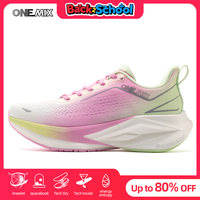 ONEMIX Outdoor Jogging Running Shoes for Men Super Light Outdoor Athletic  Sneakers Elevator Antislip Walking Shoes Female