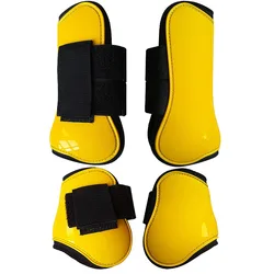 4x Horse Boots Leg Horse Leg Protectors Cross Obstacle Number 1 To Protect The Horse's Legs And Joints