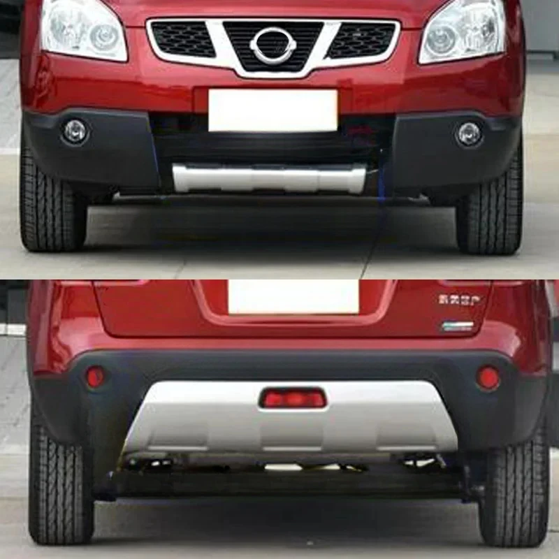 Car Styling Cover  Accessories ABS Bumper Protector Skid Plate For Nissan Qashqai J10 2007 2008 2009 2010 2011 2012 2013